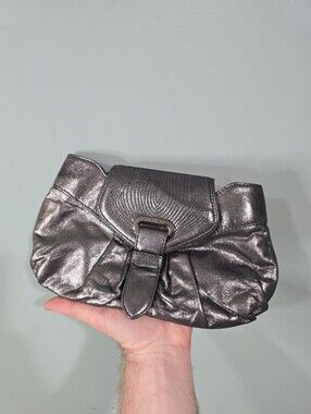 Botkier Wedding Formal Evening Silver Clutch
